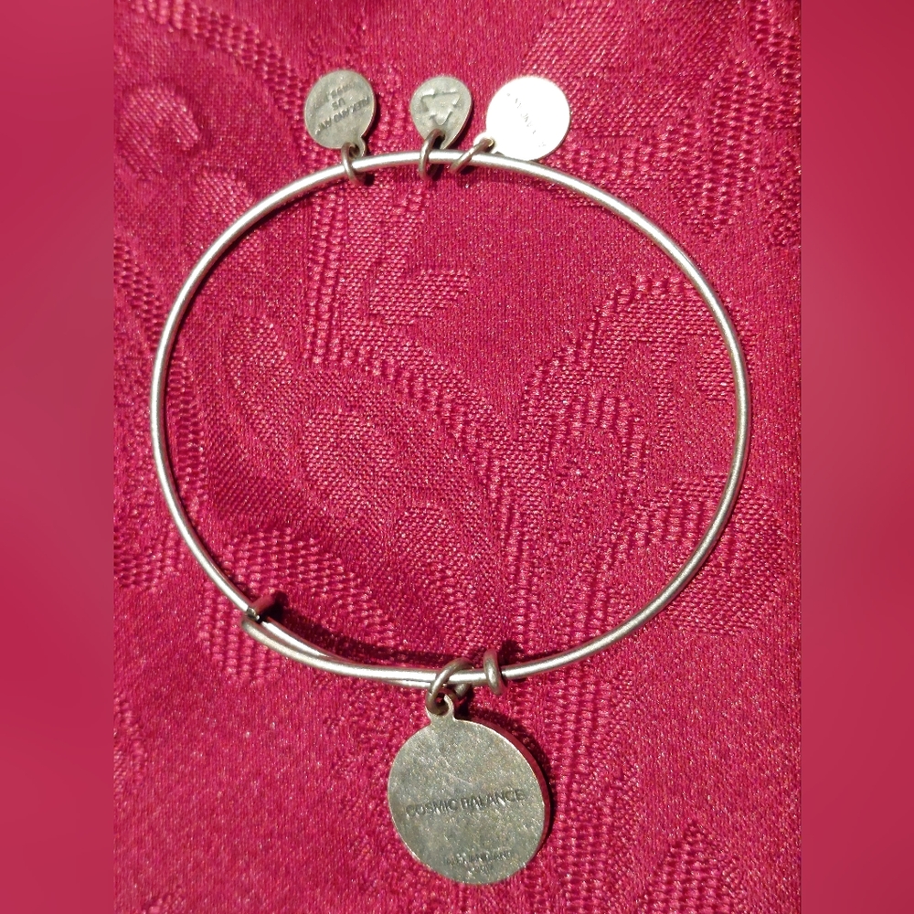 Alex and Ani Silver Cosmic Balance Bracelet - Picture 3 of 3
